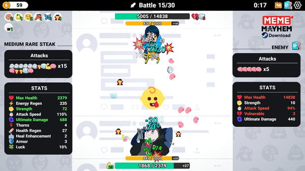 Meme Mayhem screenshot 1