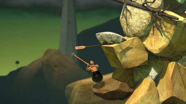 Getting Over It with Bennett Foddy screenshot 2
