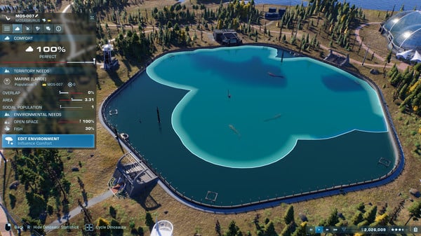 Jurassic World Evolution 2 screenshot 1
