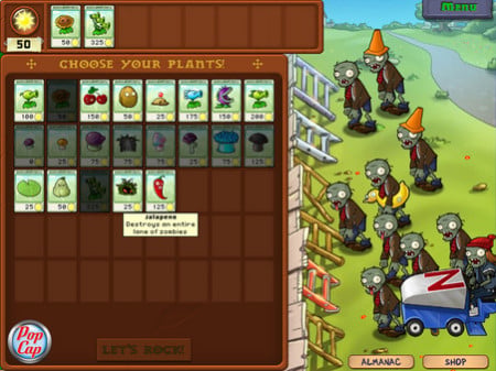 Plants VS Zombies screenshot 1