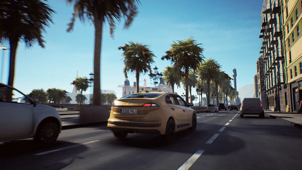 Taxi Life A City Driving Simulator screenshot 1