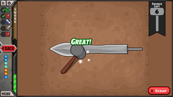 Jacksmith: Weapons and Warriors screenshot 1