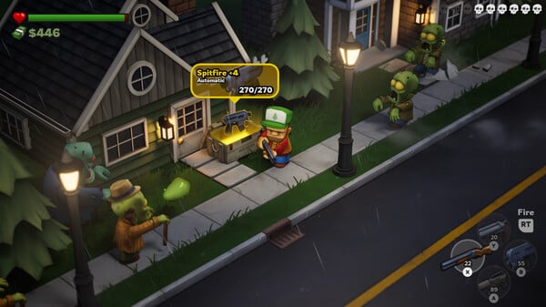 Zombieville USA 3D screenshot 3