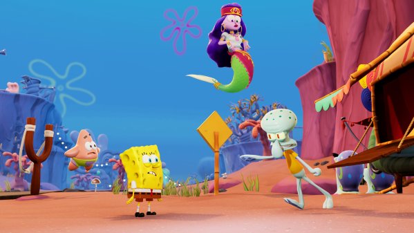 SpongeBob SquarePants: The Cosmic Shake screenshot 1
