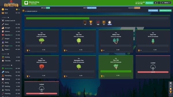 Melvor Idle screenshot 1
