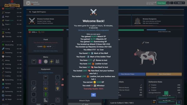 Melvor Idle screenshot 4
