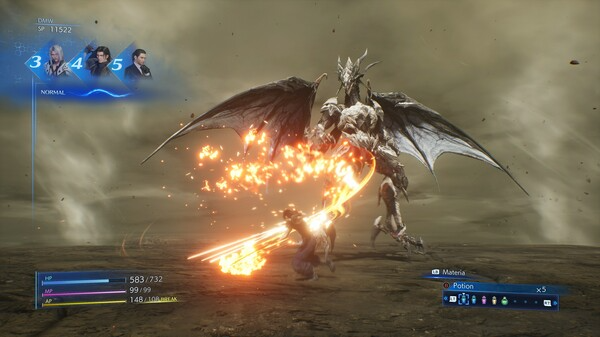CRISIS CORE –FINAL FANTASY VII– REUNION screenshot 2